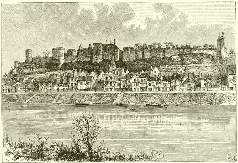 Schloss Chinon von French School