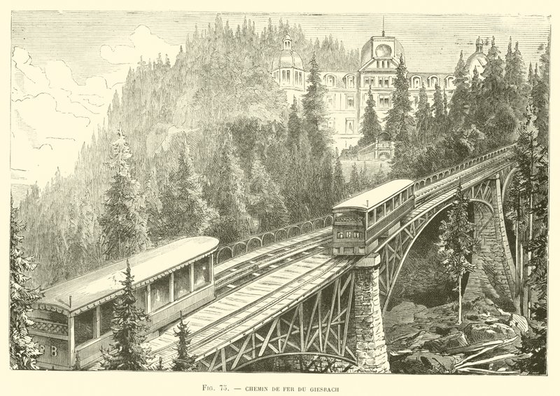 Chemin de Fer du Giesbach von French School