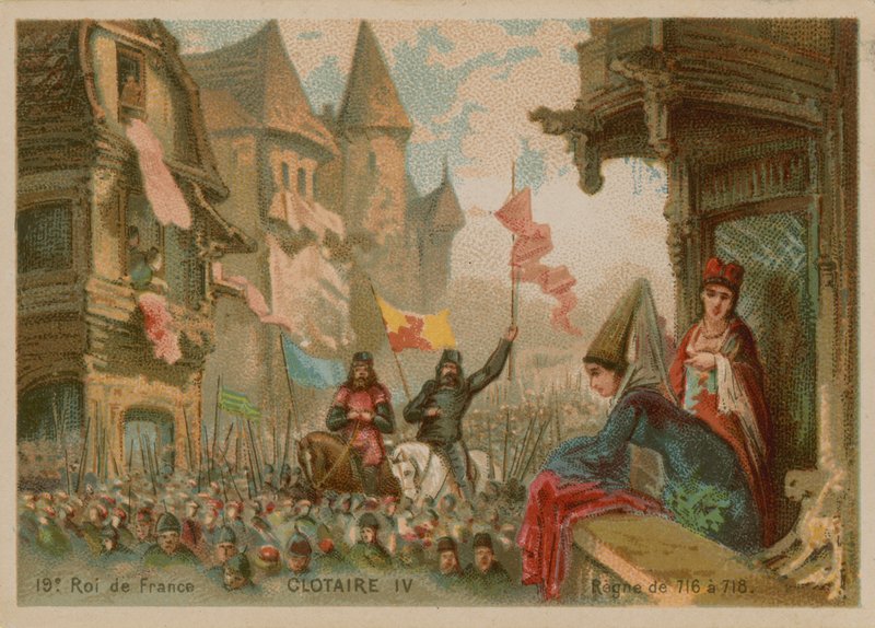 Chlothar IV. von Frankreich von French School