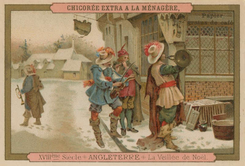 Heiligabend, England, 18. Jahrhundert von French School
