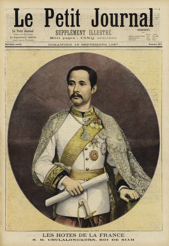 Chulalongkorn, König von Siam von French School