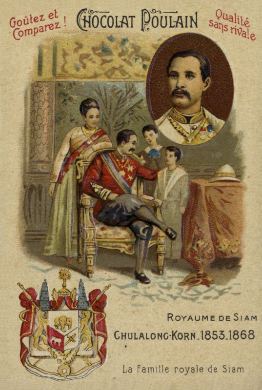 Chulalongkorn, König von Siam von French School