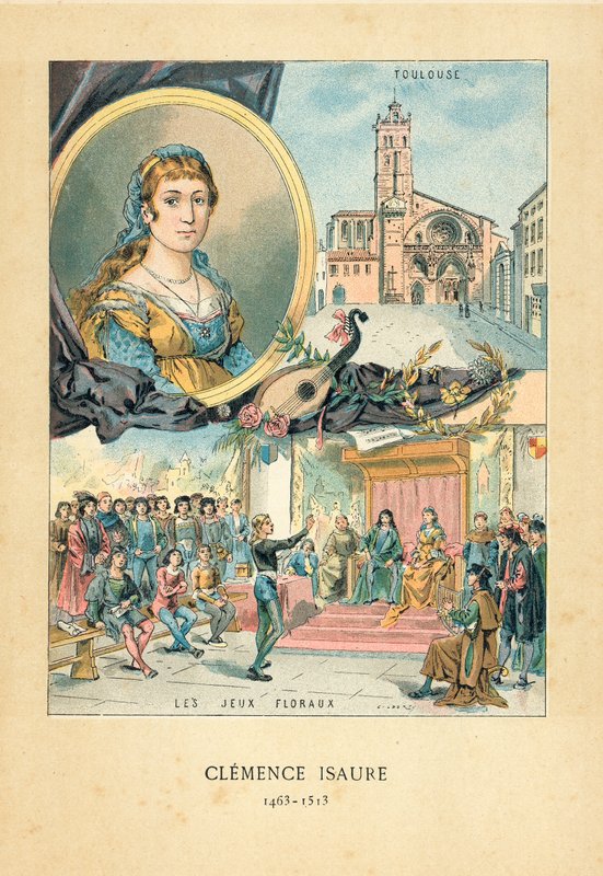 Clemence Isaure von French School