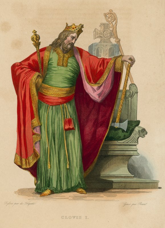 Clovis I von French School