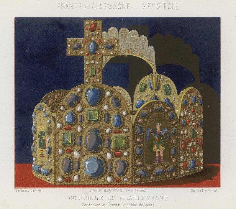 Krone Karls des Großen von French School