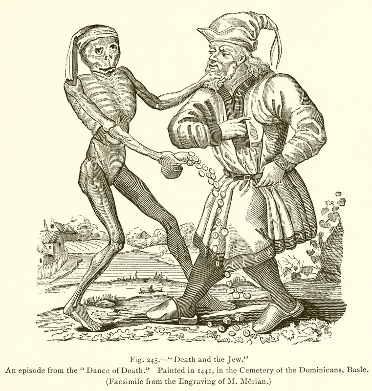 Der Tod und der Jude von French School