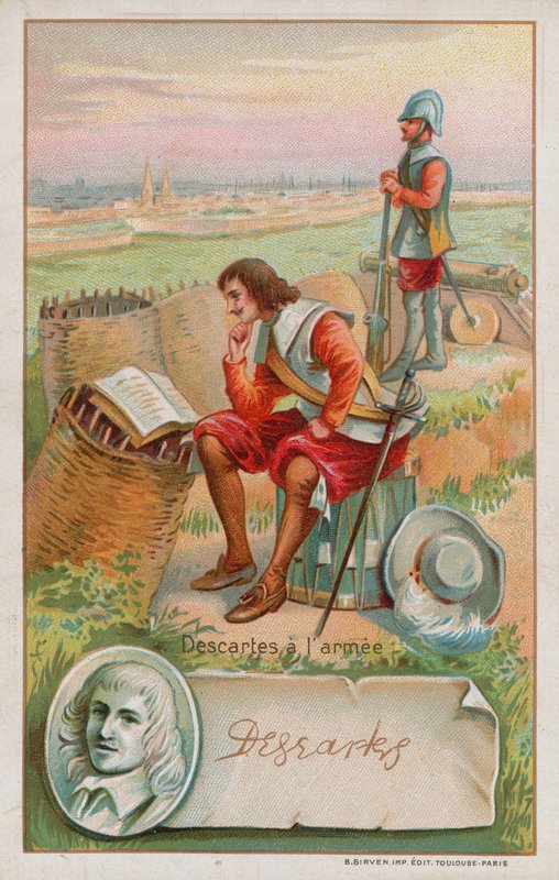 Descartes in der Armee von French School