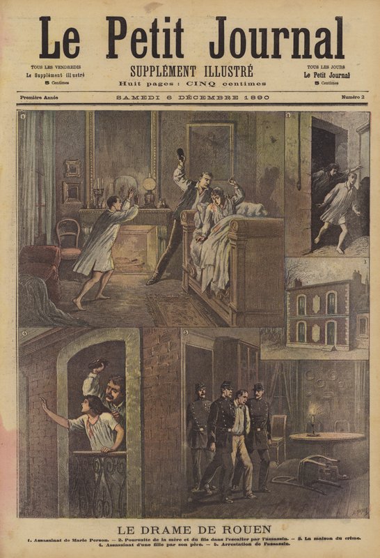 Drama in Rouen von French School