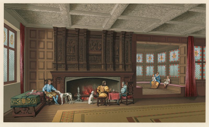 Englisches Kostüm von French School