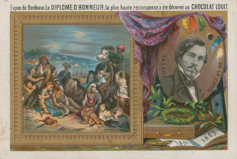 Eugène Delacroix, französischer Maler des 19. Jahrhunderts von French School