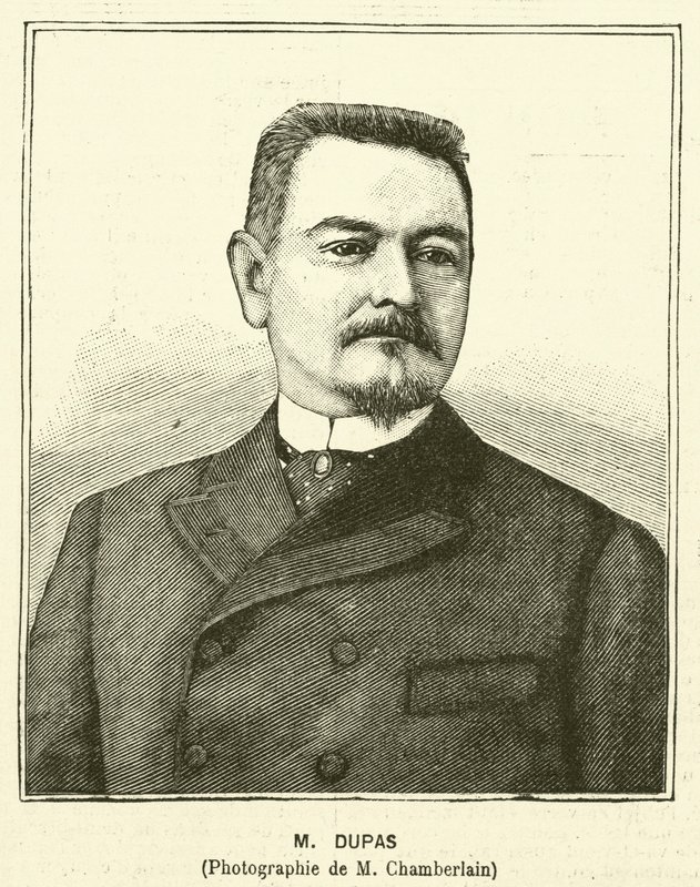 Eugene Dupas, französischer Beamter von French School