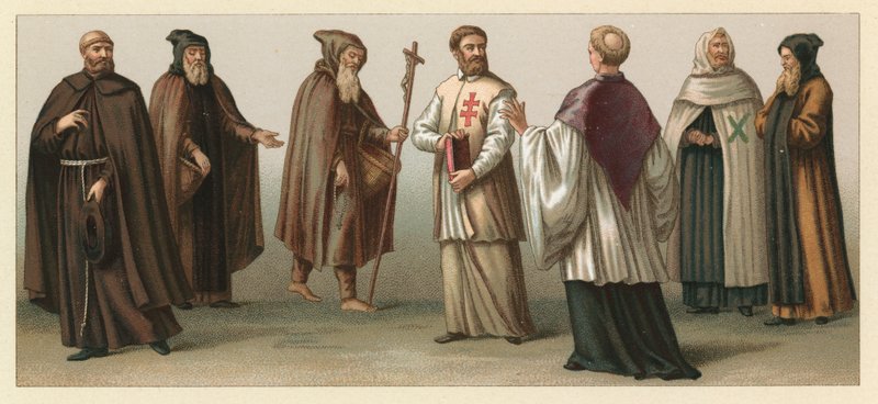 Europa XV-XVIII. Jahrhundert Kostüm von French School