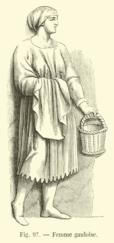 Gallische Frau von French School