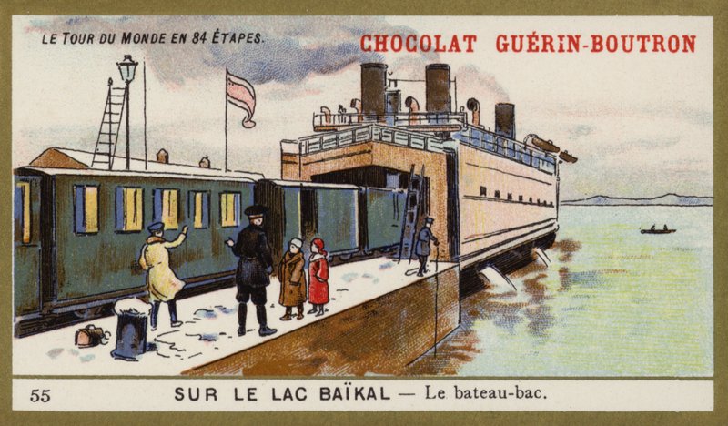 Fähre auf dem Baikalsee von French School