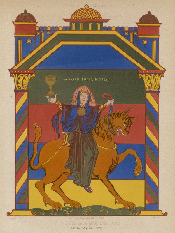 Figur des großen Babylon von French School
