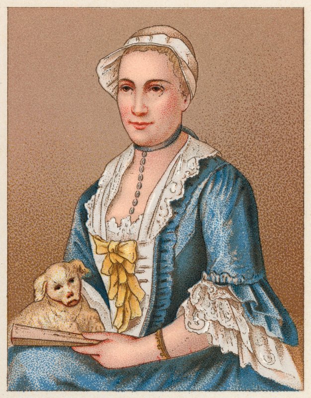 Kostüm des 18. Jahrhunderts in Frankreich von French School