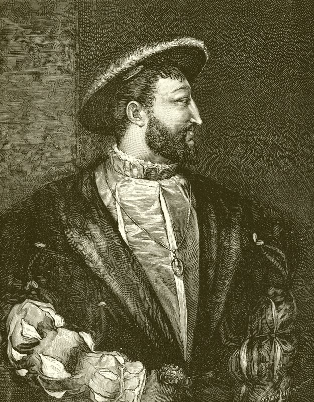 Franz I. von Frankreich von French School