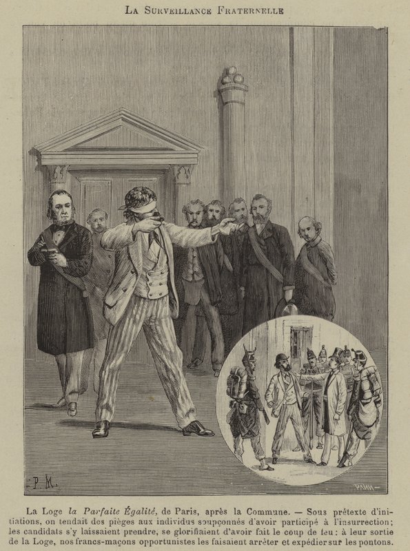 Brüderliche Überwachung von French School