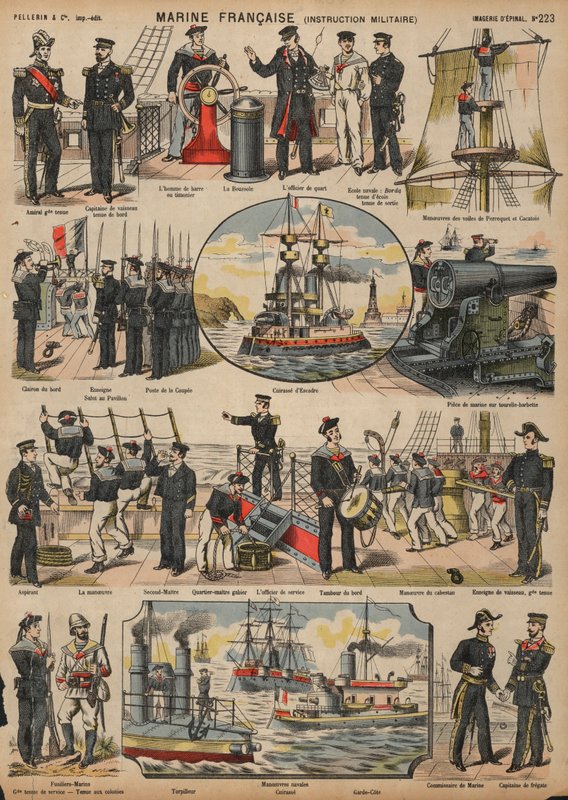 Französische Marine von French School