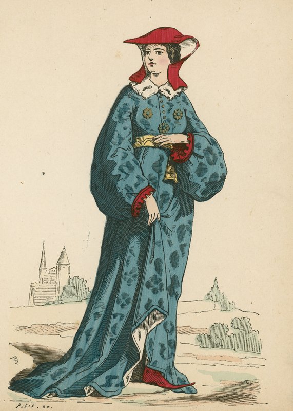 Französische Adlige, 1395 von French School