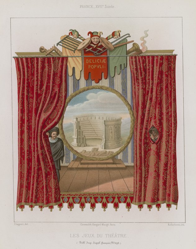 Spiele des Theaters von French School