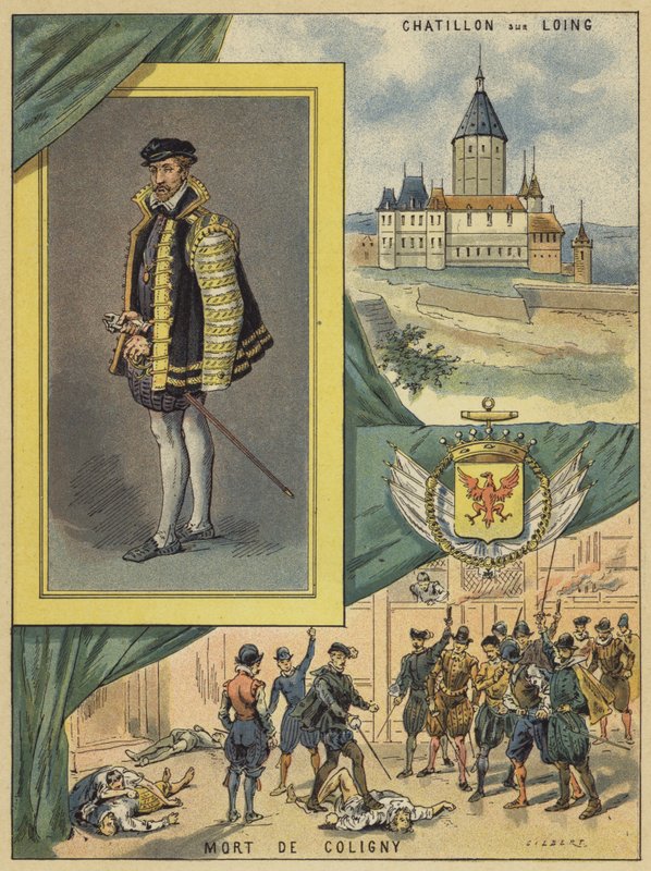 Gaspard De Coligny von French School