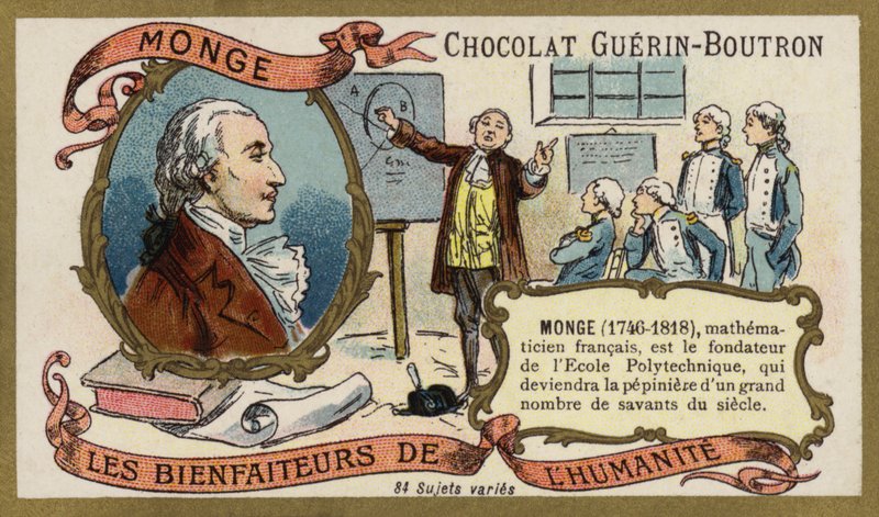 Gaspard Monge, französischer Mathematiker von French School