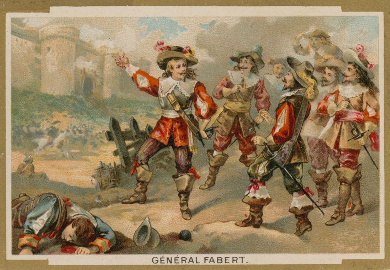 General Fabert, französischer Soldat des 17. Jahrhunderts von French School