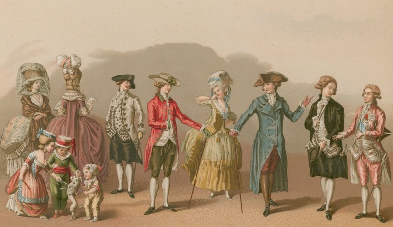 Herrenmode von French School