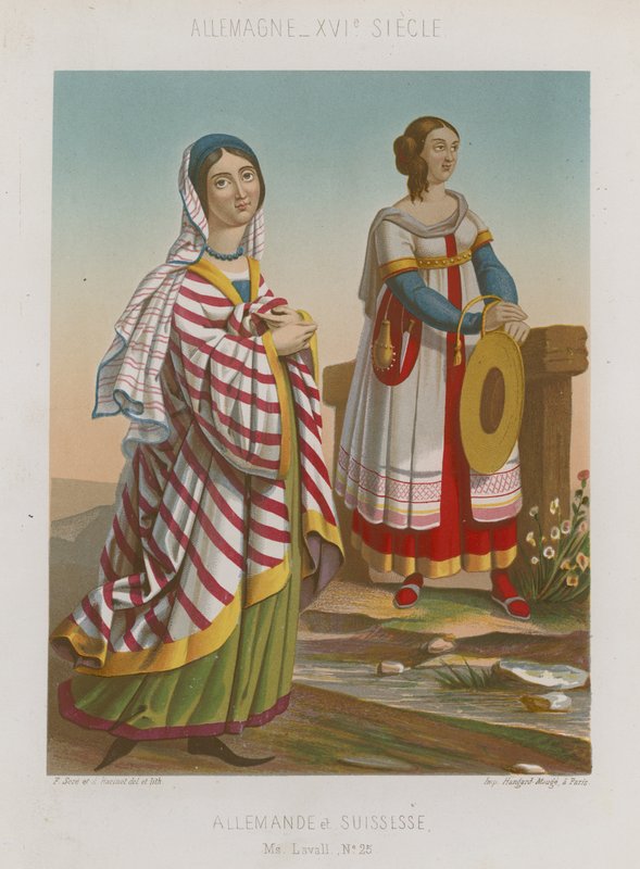 Deutsche und Schweizer Frauen von French School