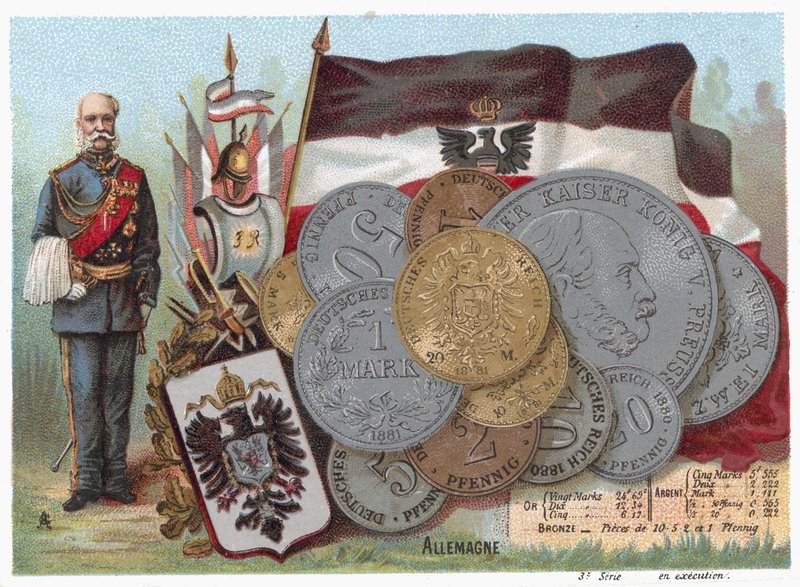 Deutsche Währung von French School
