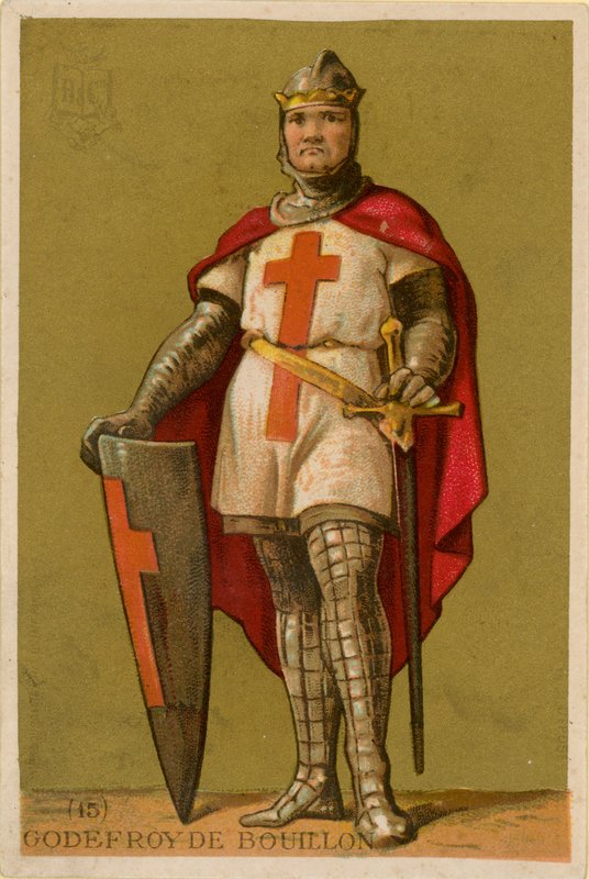 Gottfried von Bouillon von French School