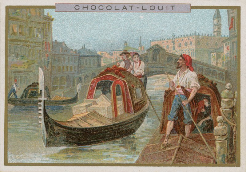 Gondel, Venedig von French School