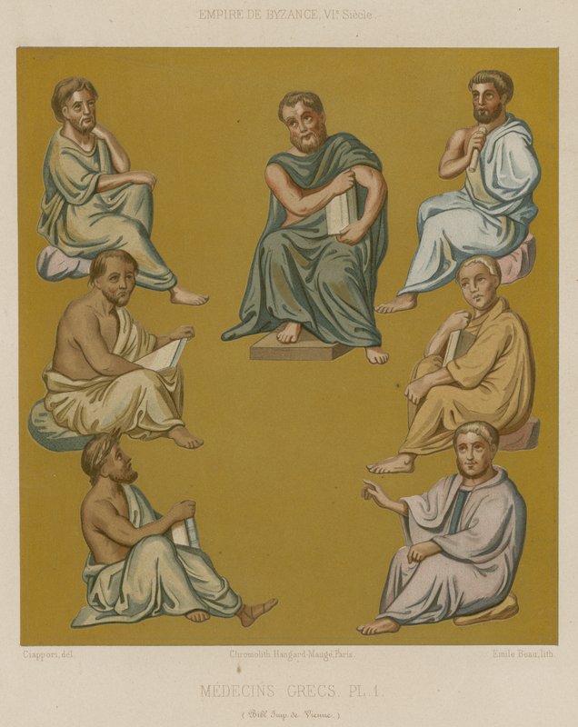 Griechische Ärzte von French School