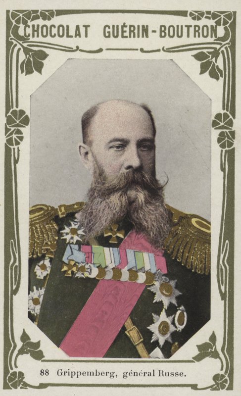 Grippemberg, russischer General von French School
