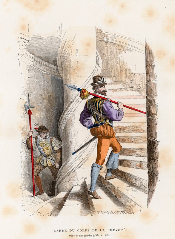Wache, 1574-1589 von French School
