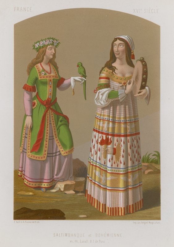 Zigeuner- und Böhmische Frauen von French School