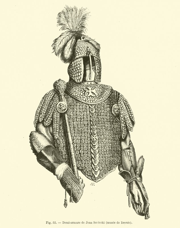 Halbrüstung von Johann III. Sobieski von French School
