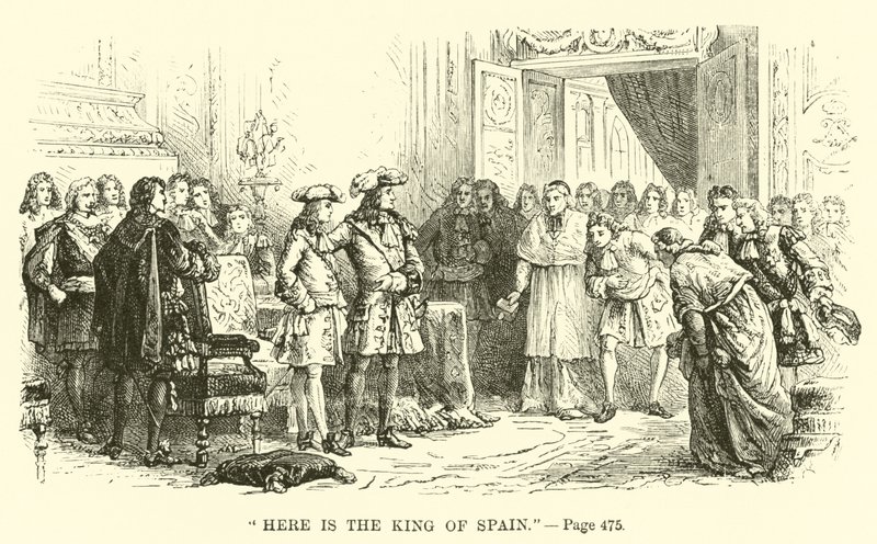 Hier ist der König von Spanien von French School
