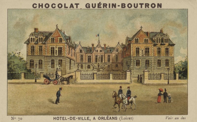 Rathaus von Orleans, Loiret von French School