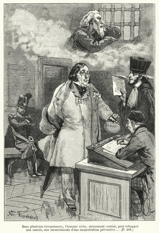Illustration zu Der ewige Jude von French School