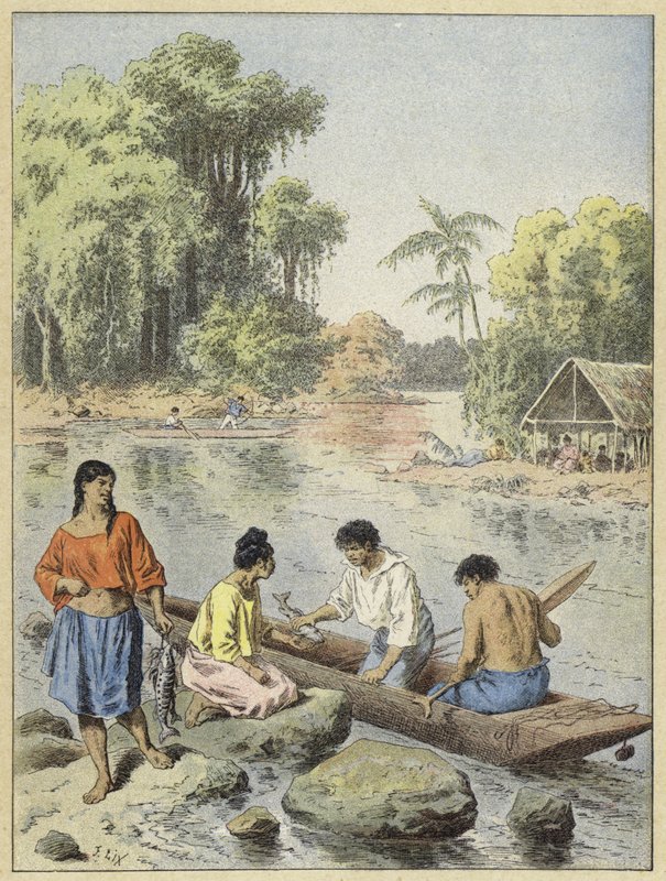 Indische Missionen in Brasilien von French School