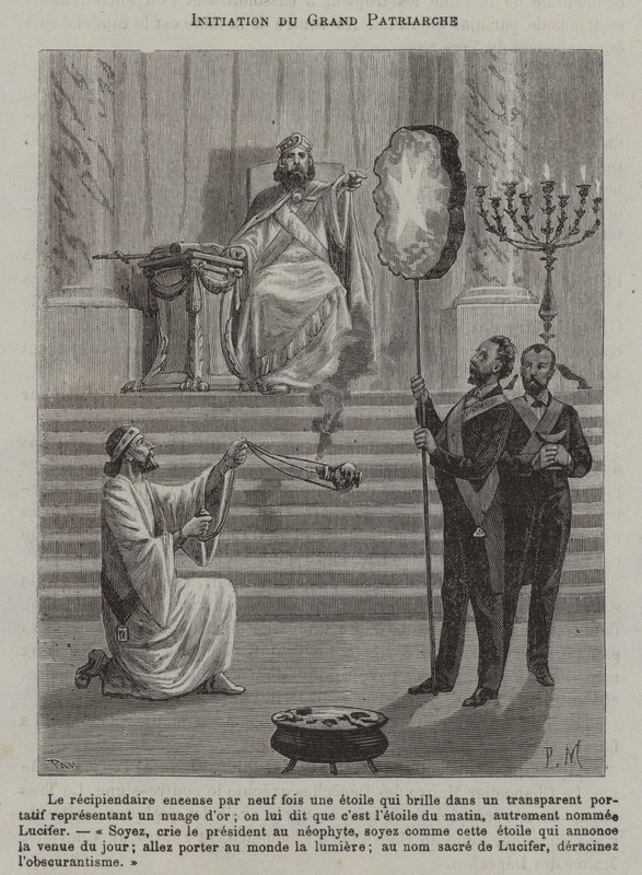 Einweihung eines Großpontifex von French School