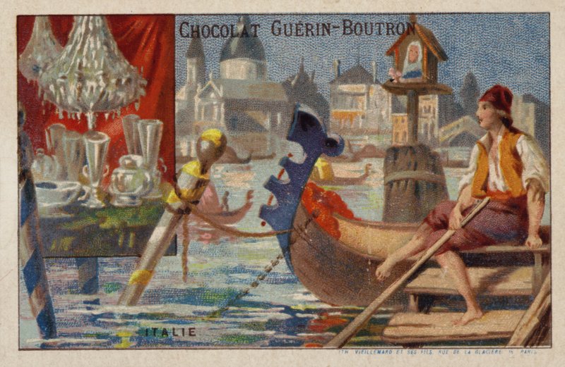 Italien (Chromolithografie) von French School