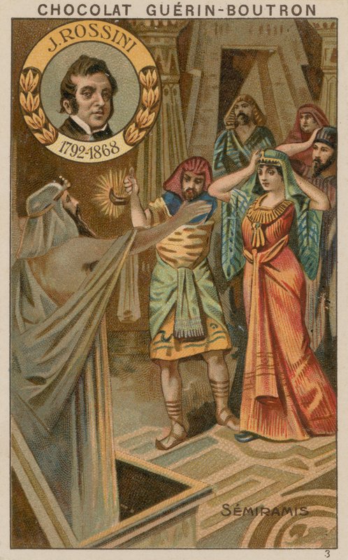 J Rossini, Semiramis von French School