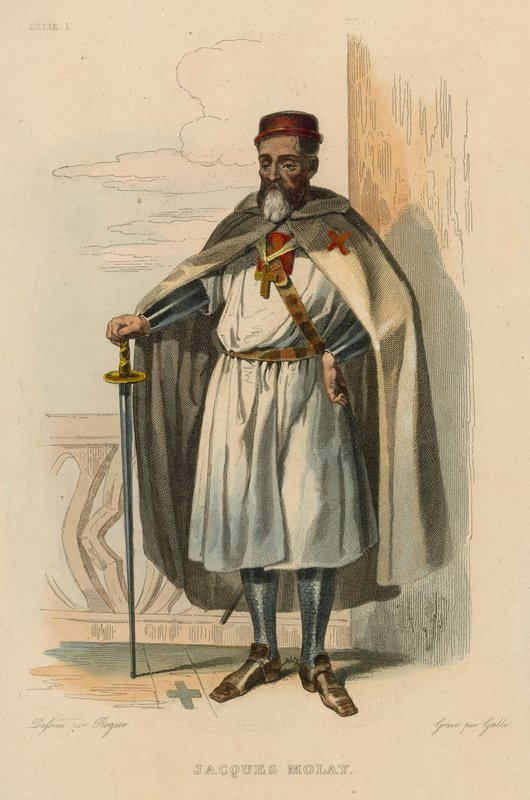 Jacques Molay von French School