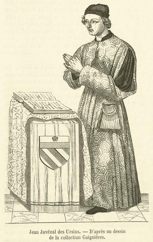Jean Juvenal des Ursins (Gravur) von French School