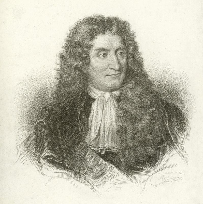 Jean de la Fontaine (Gravur) von French School