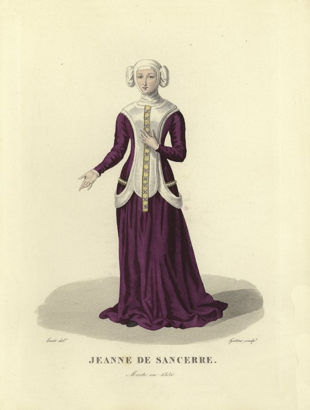 Jeanne de Sancerre von French School