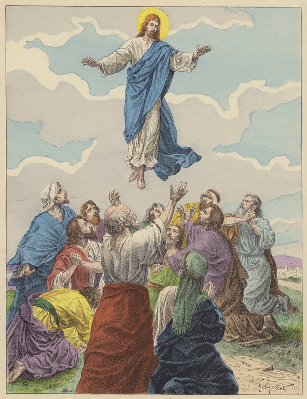 Jesus Christus, Die Himmelfahrt von French School